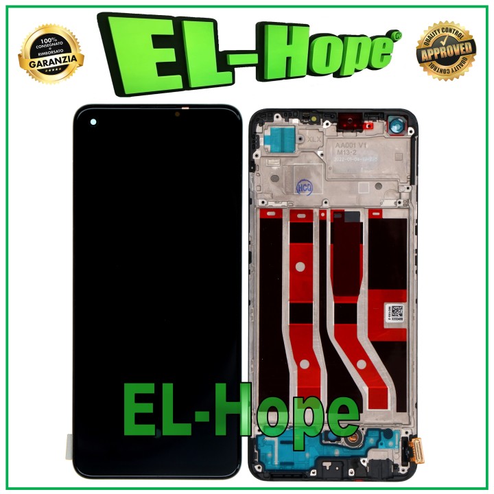 OLED LCD DISPLAY + FRAME FOR OPPO A74 4G CPH2219 TOUCH SCREEN GLASS ASSEMBLED