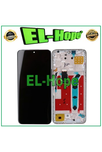 LCD DISPLAY FRAME FOR HONOR X8 4G TFY-LX1 L026 L036 TOUCH SCREEN SILVER GLASS