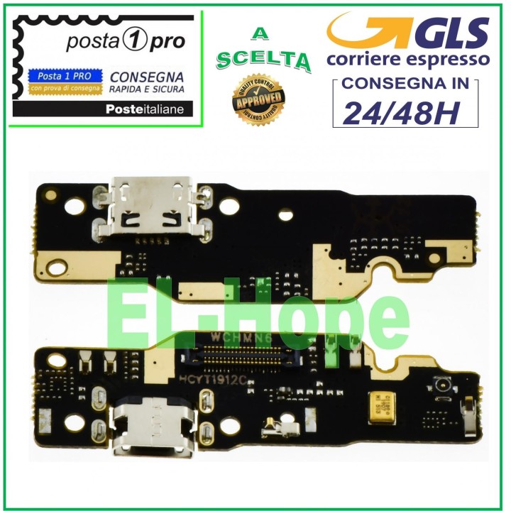 USB CHARGING CONNECTOR FOR XIAOMI REDMI NOTE 6 PRO MICROPHONE DOCK PCB CHARGING