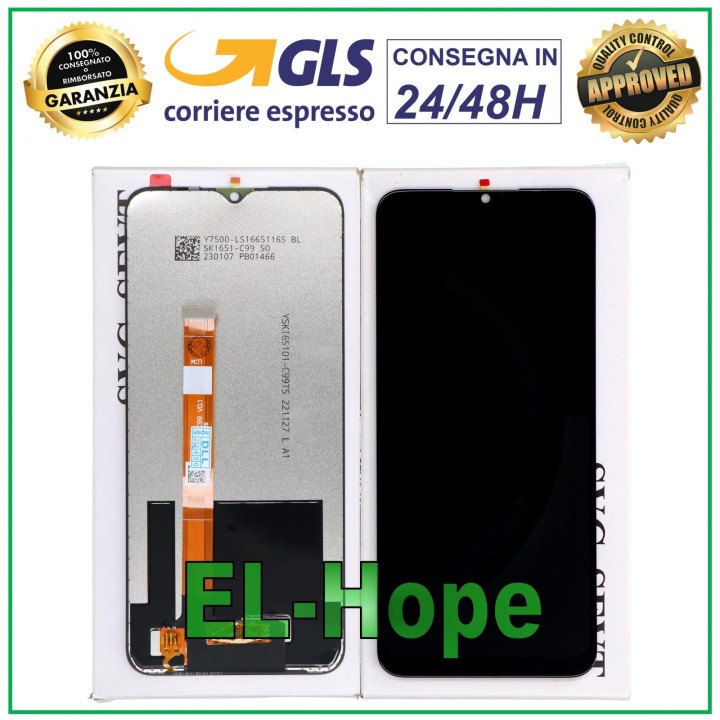 TOUCH LCD DISPLAY EQUAL ORIGINAL OPPO C21Y RMX3261 RMX3263 / REALME C25Y RMX3265