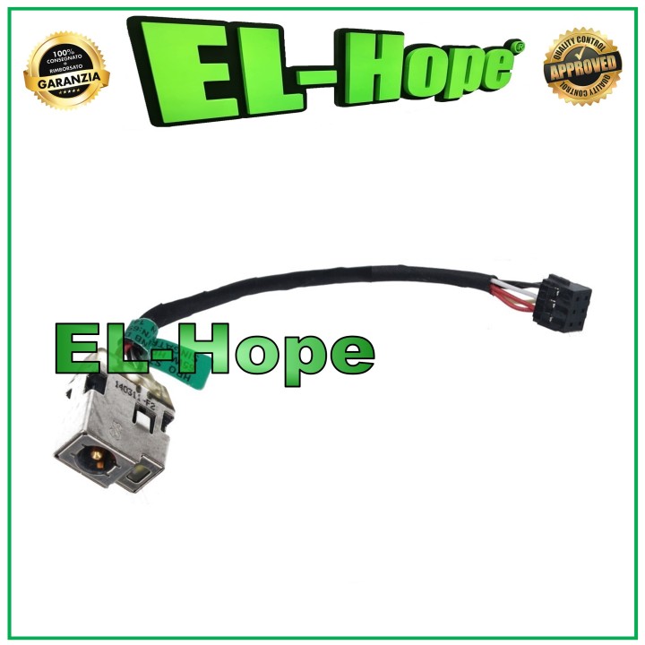 DC POWER JACK HP PAVILION 15-B NOTEBOOK POWER CONNECTOR FLEX CHARGE