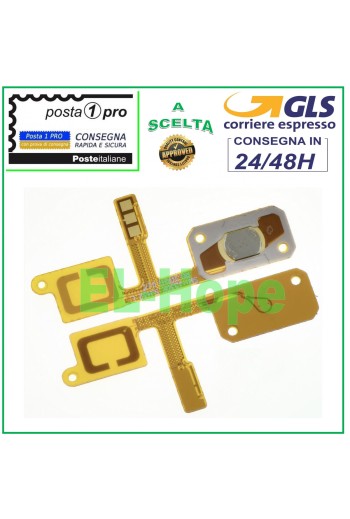 FLAT FLEX HOME MENU KEY CENTER SAMSUNG J3 2017 J330F SM-J330 RETURN SENSOR