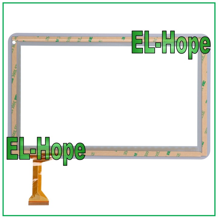 TOUCH SCREEN GLASS TABLET MAJESTIC TAB-201 3G DIGITIZER 10.1  ORIGINAL WHITE