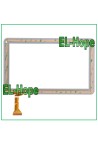TOUCH SCREEN GLASS TABLET MAJESTIC TAB-201 3G DIGITIZER 10.1  ORIGINAL WHITE