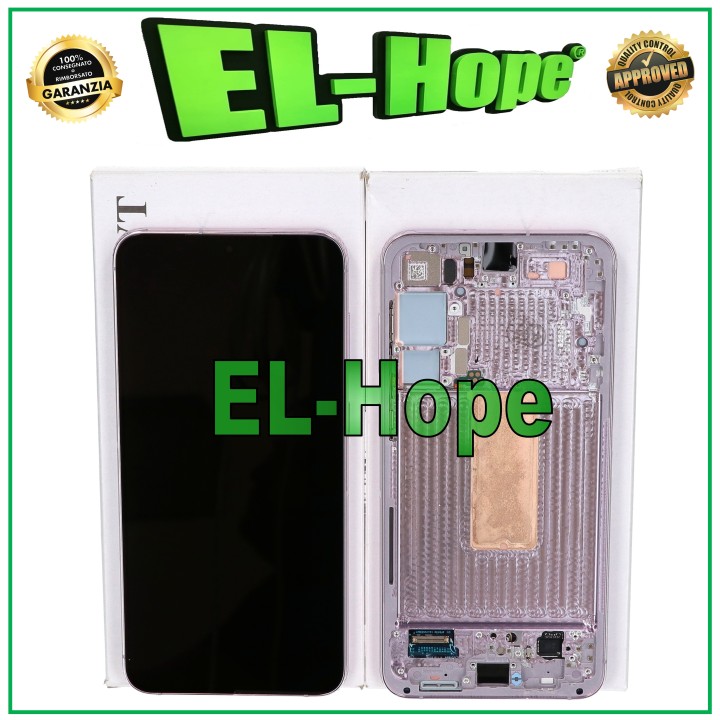 ORIGINAL LCD DISPLAY SERVICE SAMSUNG S23 PLUS SM-S916 LAVENDER PINK GH82-30476D