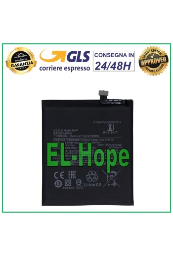 BATTERY BM4R FOR XIAOMI MI 10 LITE 5G M2002J9G M2002J9E 4160 mAh EQUAL TO ORIGINAL