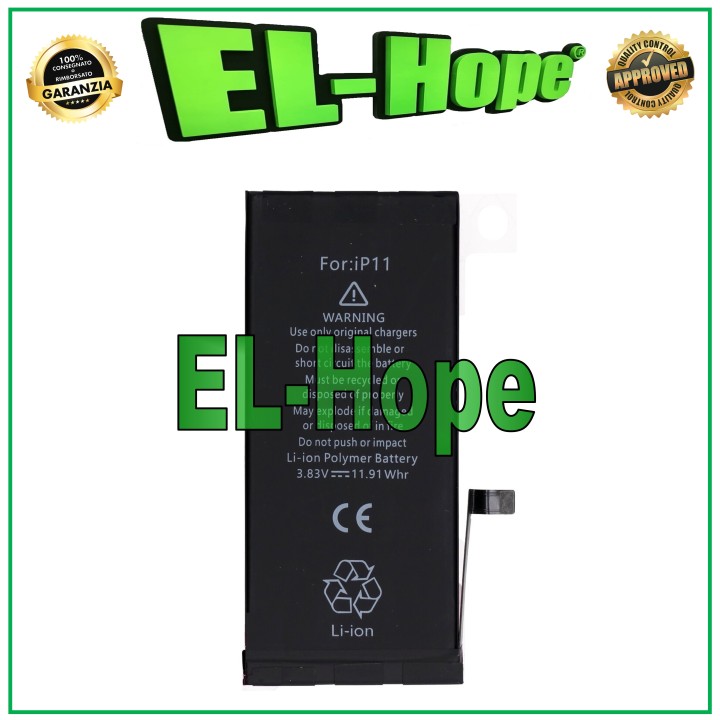 REPLACEMENT BATTERY FOR IPHONE 11 3110 mAh 4.45V