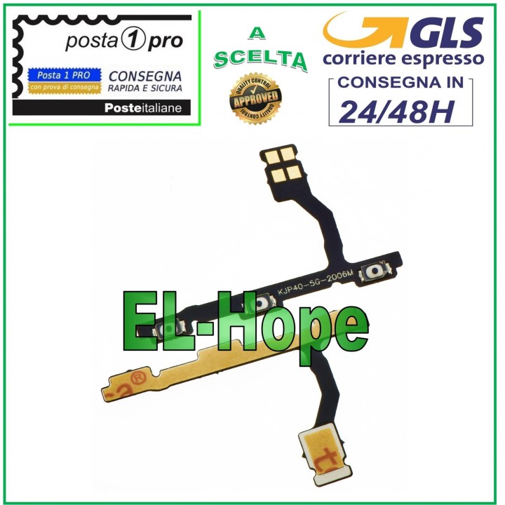 FLAT SIDE KEYS VOLUME POWER ON OFF KEY POWER ON HUAWEI P40 ANA-LXN9 LX4