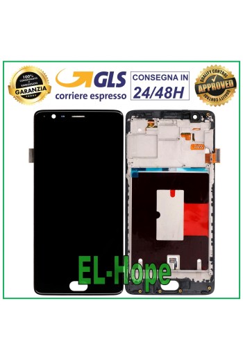 LCD DISPLAY FOR ONEPLUS 3 A3000 A3003 / 3T A3010 TOUCH SCREEN GLASS SCREEN BLACK