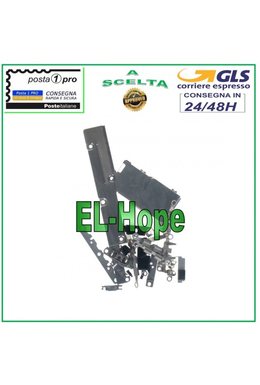 COMPLETE KIT SET SUPPORTS BRACKETS INTERNAL SCREENS FOR APPLE IPHONE XS