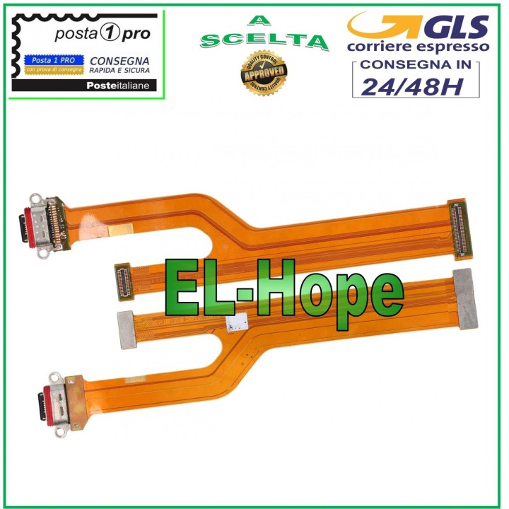 FLAT FLEX CABLE CHARGING CONNECTOR FOR OPPO RENO 2 Z CHARGING DOCK TYPE C