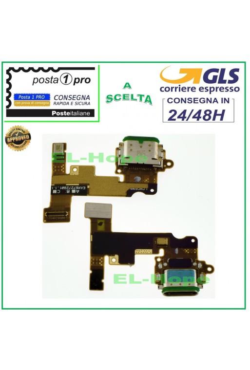 CHARGING CONNECTOR LG G6 H870 H871 H872 LS993 VS998 TYPE-C DOCK FLEX MICROPHONE 