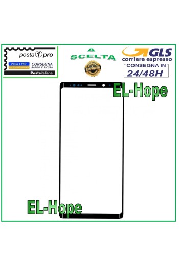 GLASS FRONT GLASS FOR SAMSUNG GALAXY NOTE 9 SM-N960F UV GLUE LOCA