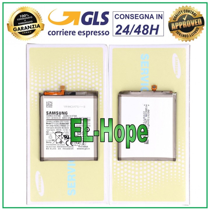 ORIGINAL SERVICE BATTERY EB-BA415ABY SAMSUNG GALAXY A41 SM-A415 F 3500 mAh