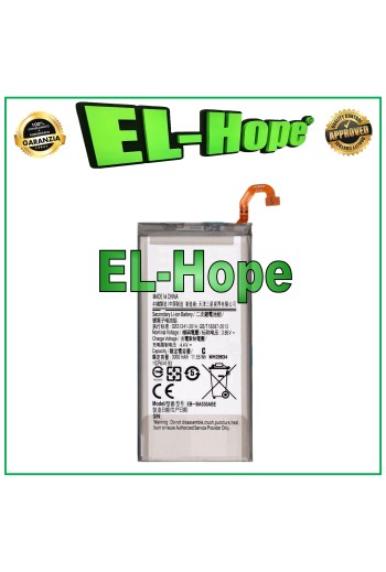 BATTERY EB-BA530ABE FOR SAMSUNG A8 2018 SM A530 A530F 3000 mAh EQUAL TO ORIGINAL