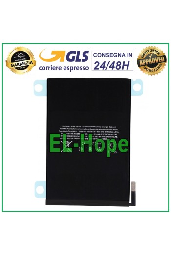 LI-ION REPLACEMENT BATTERY FOR APPLE IPAD MINI 4 A1538 A1550 A1546 5124 mAh