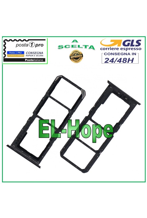 SLOT CART COMPARTMENT NANO SIM MICRO SD OPPO RENO 2Z CPH1945 CPH1951 BLACK