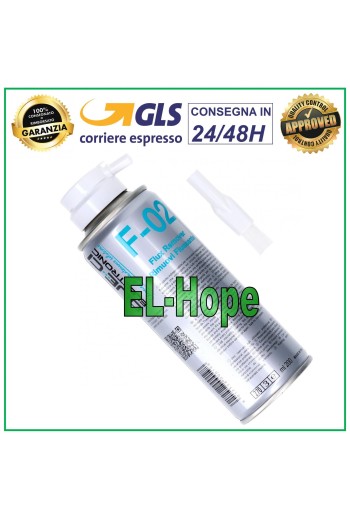 ANTI-FLUX SPRAY FLUX REMOVER SOLDERING CLEANING 200 ml F-02 DUE CI
