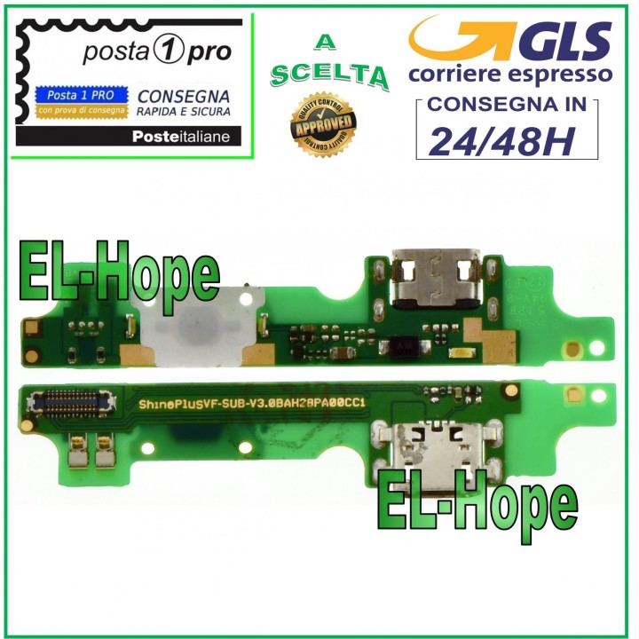 Vodafone Smart Ultra 7 VFD-700 Charging Connector Microphone PCB Dock USB Charging