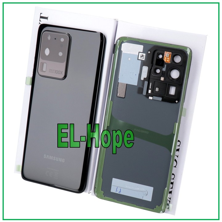 ORIGINAL SAMSUNG GALAXY S20 ULTRA SM-G988 BATTERY COVER BACK GLASS BLACK