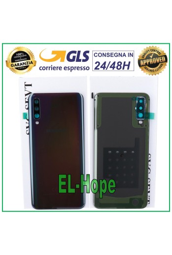 ORIGINAL SAMSUNG GALAXY A50 SM-A505 BATTERY COVER BLACK BACK COVER