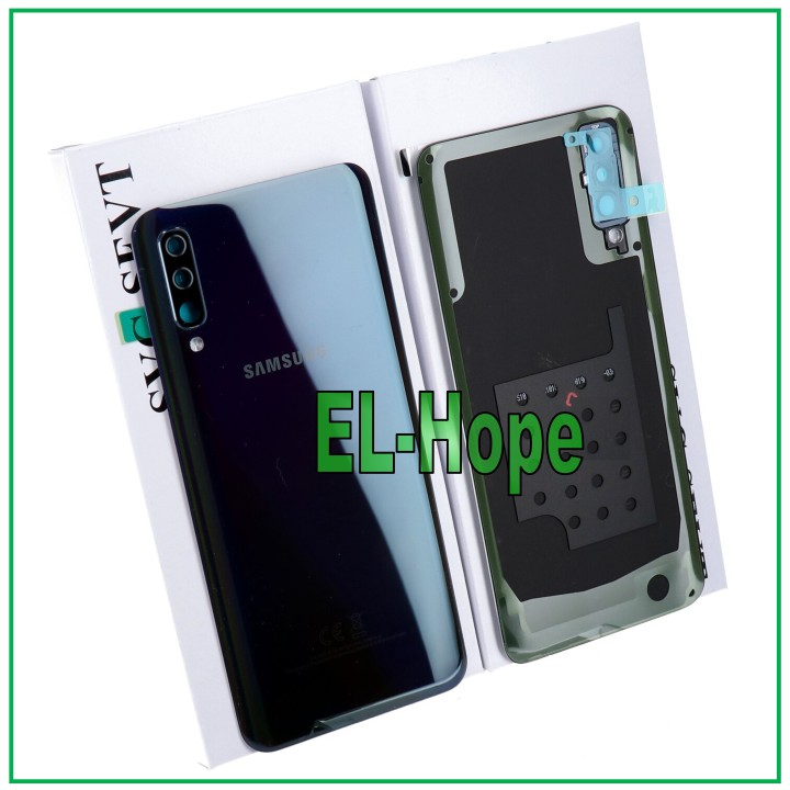ORIGINAL SAMSUNG GALAXY A50 SM-A505 BATTERY COVER BLACK BACK COVER