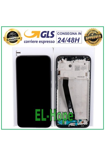 ORIGINAL LCD DISPLAY + FRAME XIAOMI REDMI 7 M1810F6LE G TOUCH SCREEN BLACK GLASS