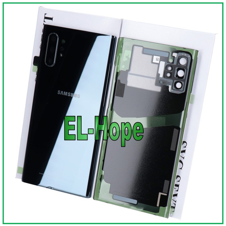 ORIGINAL SAMSUNG GALAXY NOTE 10 PLUS SM-N975F BLACK REAR BATTERY COVER
