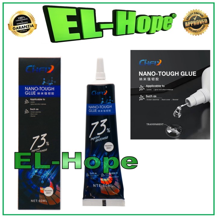 CHFIX NANORESISTANT GLUE FAST SETTING LCD FRAME BONDING 60ML TRANSPARENT