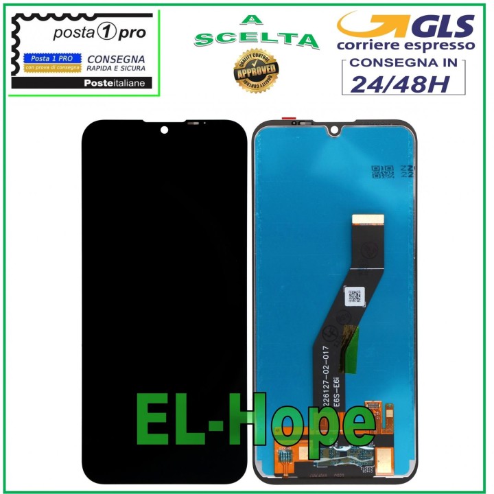 LCD DISPLAY FOR MOTOROLA MOTO E6S XT2053 / E6i XT2053-5 6 TOUCH SCREEN