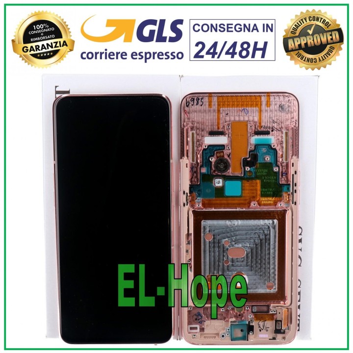 ORIGINAL DISPLAY SAMSUNG A80 SM-A805 SM-A805F TOUCH SCREEN GOLD GOLD GH82-20348C