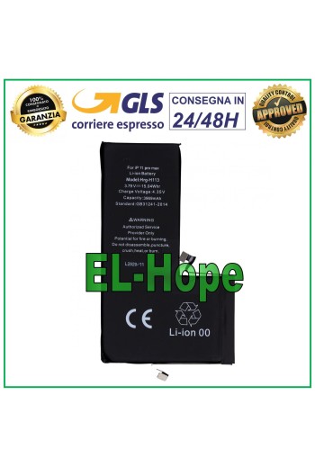 REPLACEMENT BATTERY FOR IPHONE 11 PRO MAX 3964 mAh