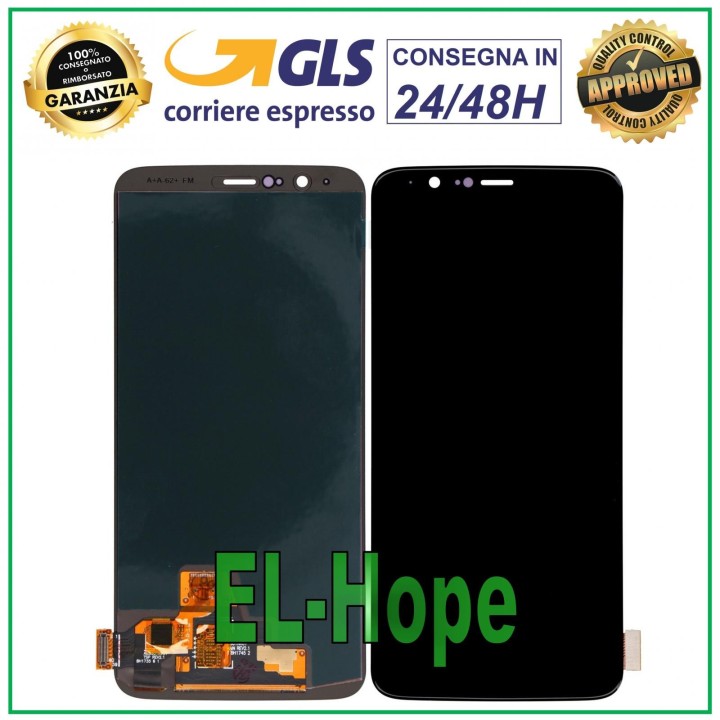 OLED LCD DISPLAY FOR ONEPLUS 5T A5010 TOUCH SCREEN GLASS MONITOR SCREEN BLACK