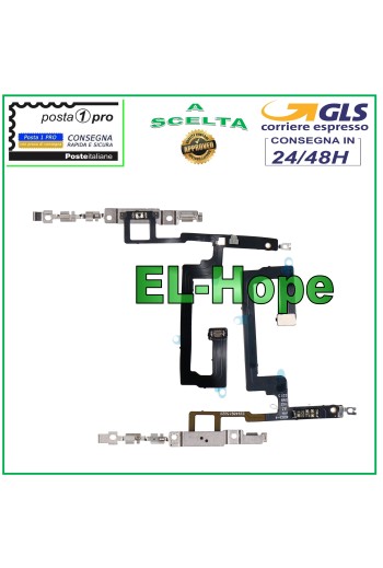 FLAT FLEX POWER ON OFF BUTTON FOR APPLE IPHONE 14