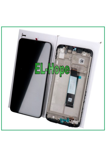 LCD DISPLAY + ORIGINAL FRAME XIAOMI POCO M3 M2010J19CG M2010J19CT TOUCH BLACK