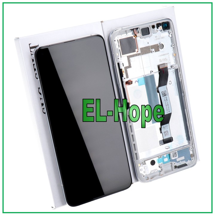 ORIGINAL FRAME LCD DISPLAY XIAOMI Mi 10T /10T Pro REDMI K30S TOUCH SILVER GLASS