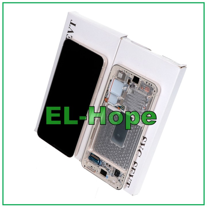 ORIGINAL SERVICE LCD TOUCH DISPLAY SAMSUNG S23 SM-S911 CREAM BEIGE GH82-30480B