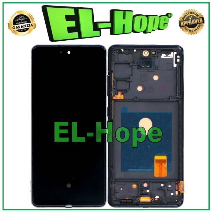 OLED LCD TOUCH DISPLAY + FRAME FOR SAMSUNG GALAXY S20 FE SM G780F G781 NAVY BLUE