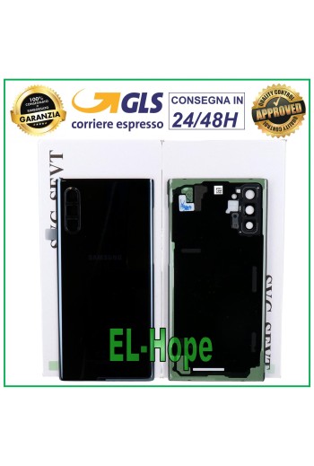 ORIGINAL SAMSUNG GALAXY NOTE 10 SM-N970 BATTERY COVER BACK BLACK