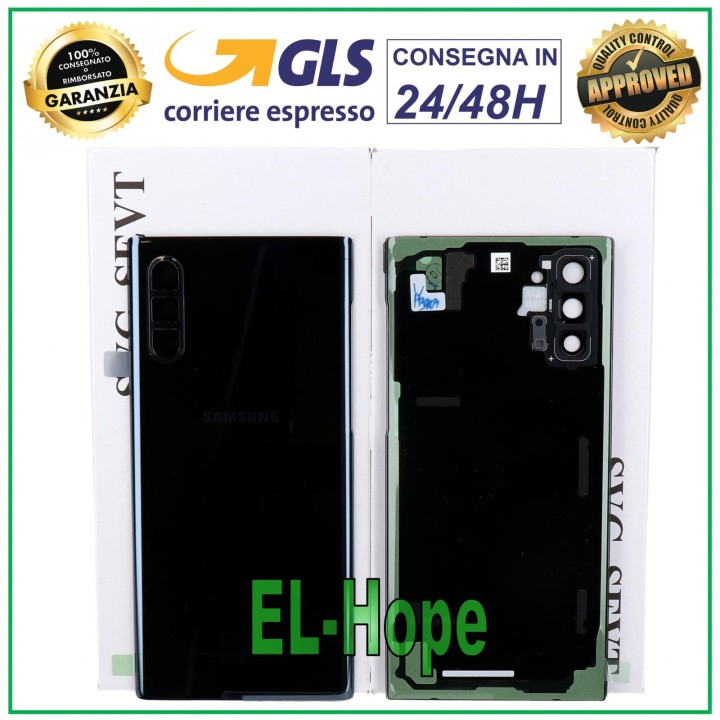 ORIGINAL SAMSUNG GALAXY NOTE 10 SM-N970 BATTERY COVER BACK BLACK