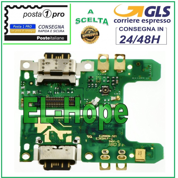 NOKIA 7 CHARGING CONNECTOR + MICROPHONE DOCK PCB USB TYPE C PORT CHARGING
