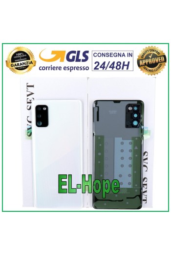 ORIGINAL SAMSUNG GALAXY A41 SM-A415 BATTERY COVER WHITE BACK COVER