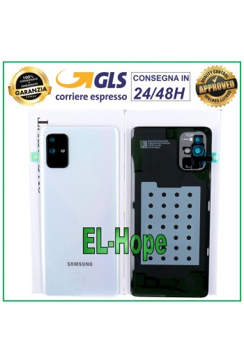 ORIGINAL SAMSUNG GALAXY A71 SM-A715 BATTERY COVER WHITE BACK COVER