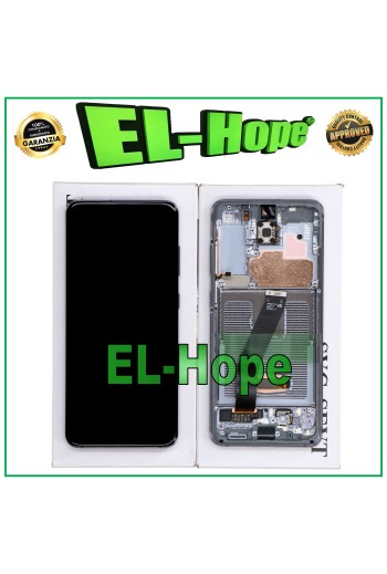 LCD DISPLAY + ORIGINAL FRAME SAMSUNG GALAXY S20 SM-G980 G981 TOUCH BLACK GRAY