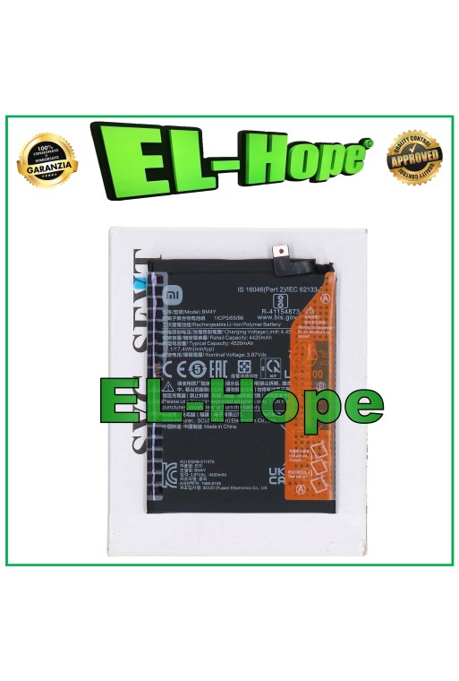 BATTERY BM4Y ORIGINAL SERVICE XIAOMI POCO F3 Mi 11i / 11X PRO K40 4520 mAh