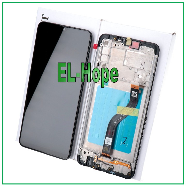 ORIGINAL FRAME DISPLAY SAMSUNG GALAXY A20S SM-A207 TOUCH BLACK GLASS GH81-17774A