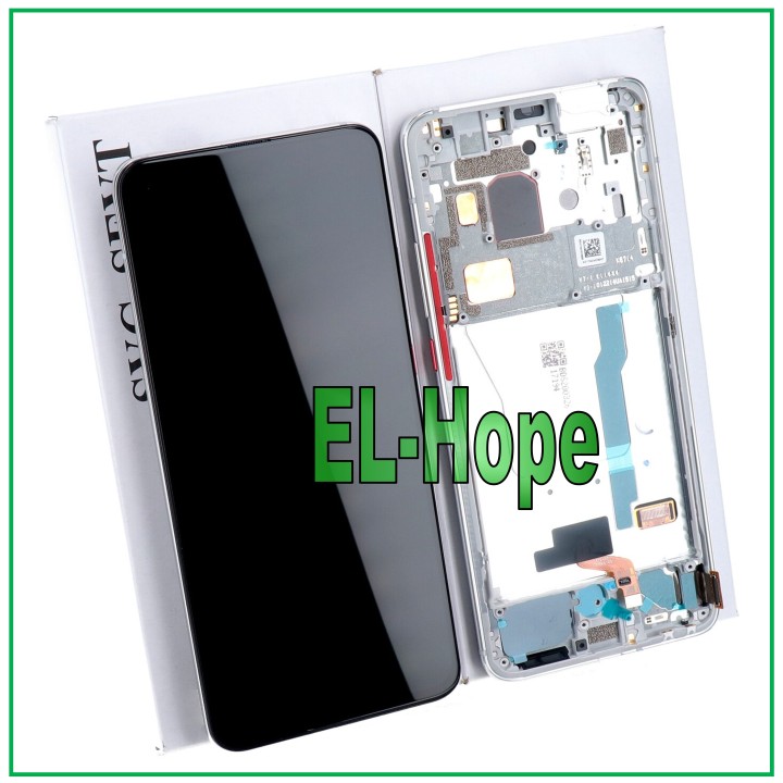 ORIGINAL LCD DISPLAY + FRAME XIAOMI POCO F2 PRO M2004J11G TOUCH GLASS WHITE