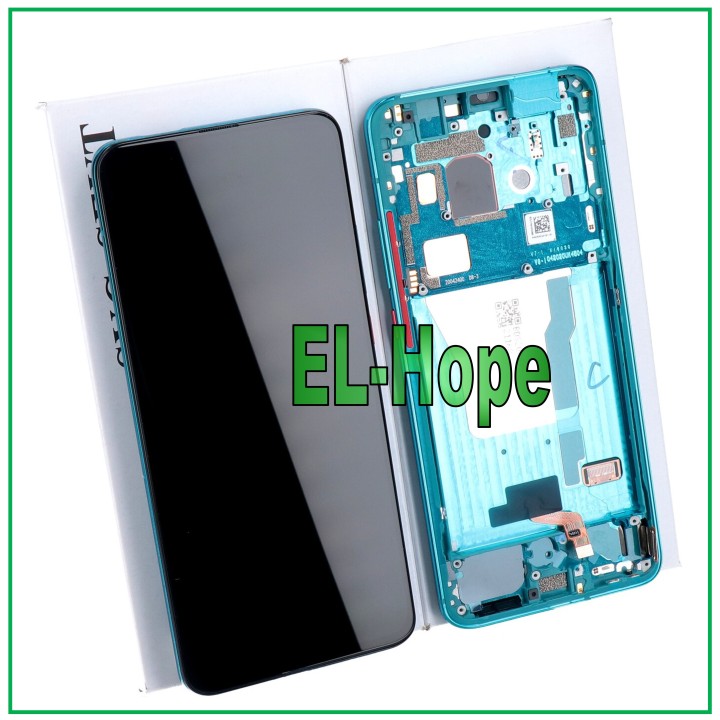 ORIGINAL LCD DISPLAY FRAME XIAOMI POCO F2 PRO M2004J11G TOUCH GLASS GREEN GREEN