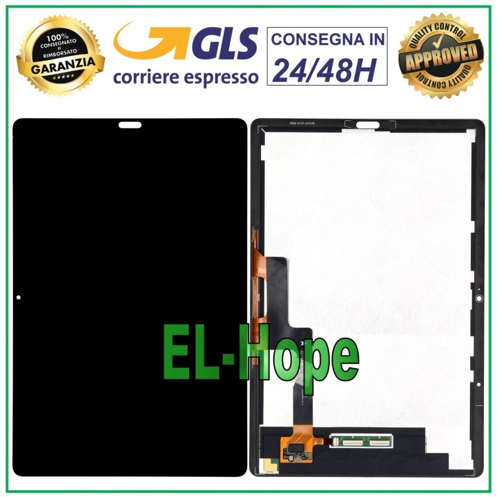 LCD DISPLAY FOR HUAWEI MEDIAPAD M6 10.8  TOUCH SCREEN MONITOR BLACK GLASS SCREEN