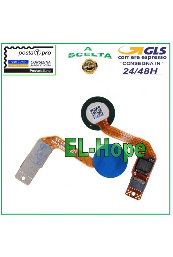FLAT FINGERPRINT SENSOR KEY HUAWEI MATE 20 HMA-L09 L29 BLUE